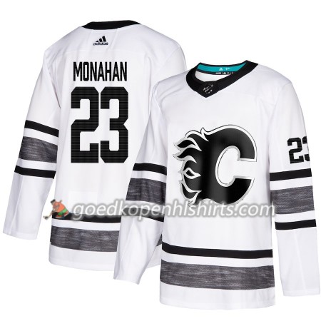 Calgary Flames Sean Monahan 23 2019 All-Star Adidas Wit Authentic Shirt - Mannen